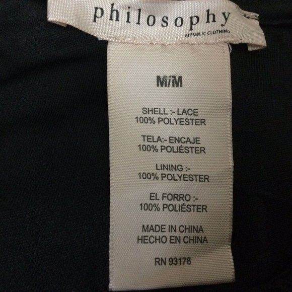 PHILOSOPHY Lace Top - Picture 5 of 5